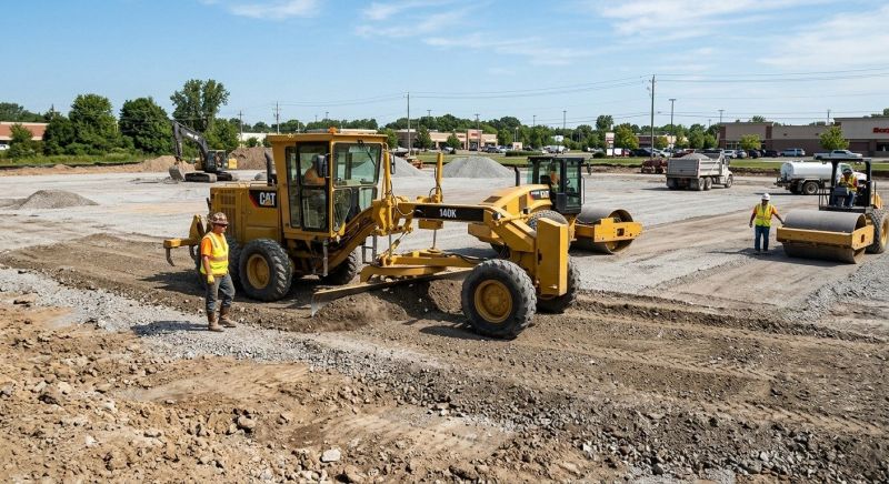 Parking Lot Leveling in Davis County, UT